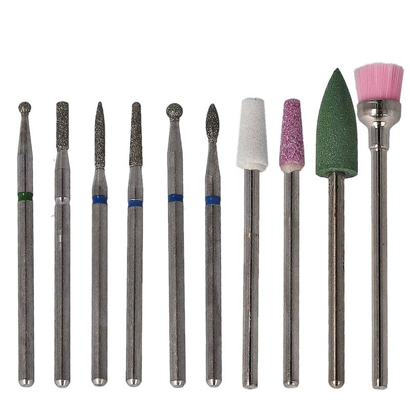 Sun Garden Nails 10tlg. Bit Set Nagel Fräser Aufsätze - Set 2 Heißer Verkauf