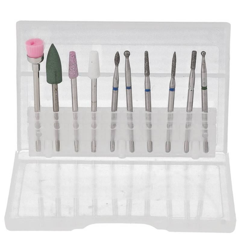 Sun Garden Nails 10tlg. Bit Set Nagel Fräser Aufsätze - Set 2 Heißer Verkauf