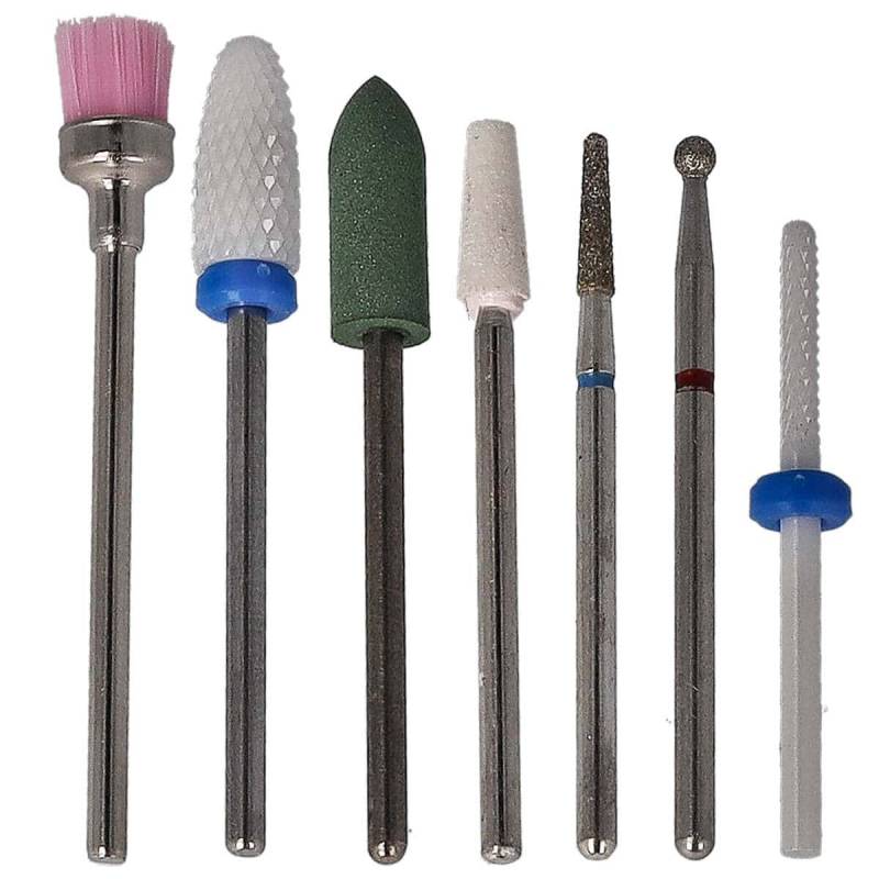 Sun Garden Nails 7tlg. Bit Set Nagel Fräser Aufsätze - Set 6 Top Angebot