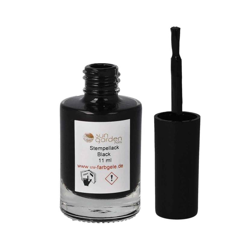 Sun Garden Nails 11ml Stempellack - Schwarz Online Outlet