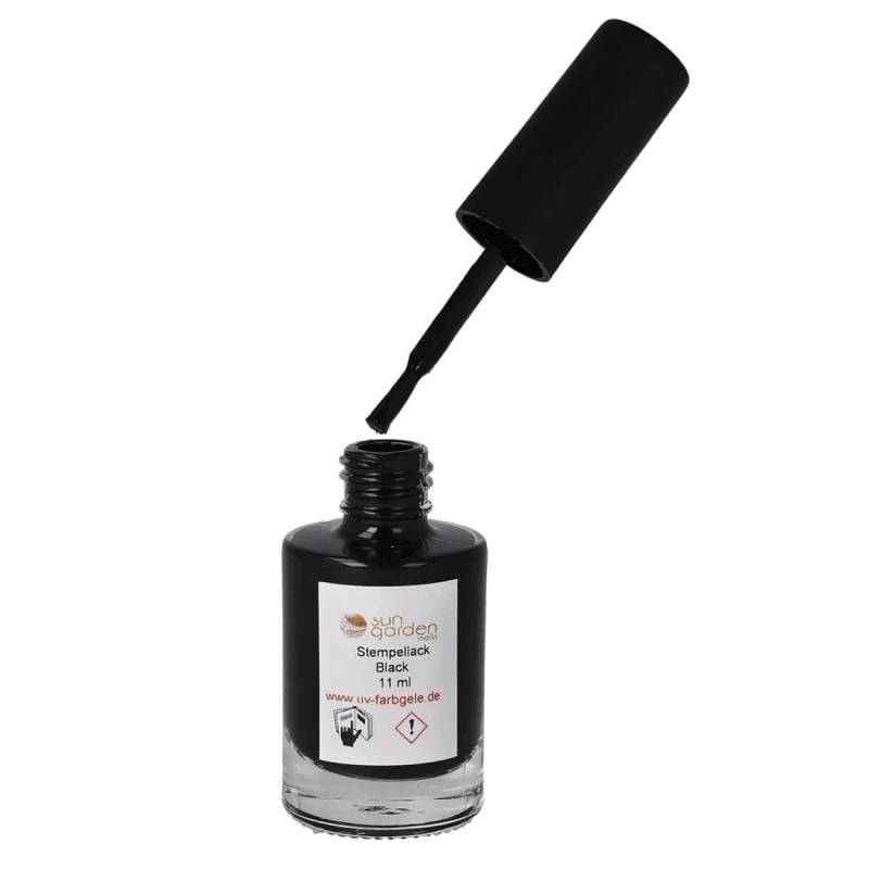 Sun Garden Nails 11ml Stempellack - Schwarz Online Outlet