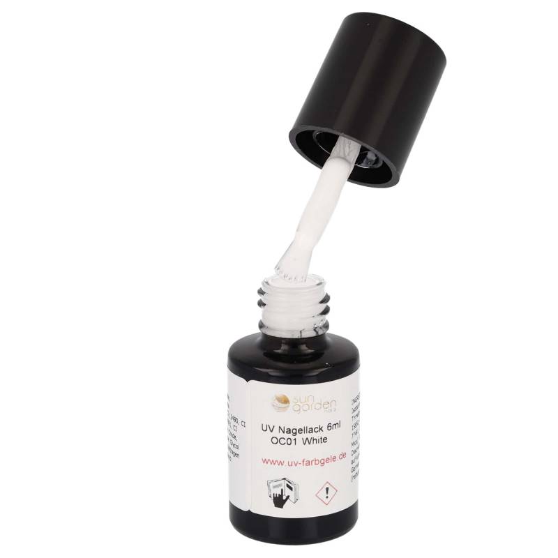 Sun Garden Nails UV Nagellack 6ml - One Coat Line - schwarz & weiß Töne Exklusive Angebote