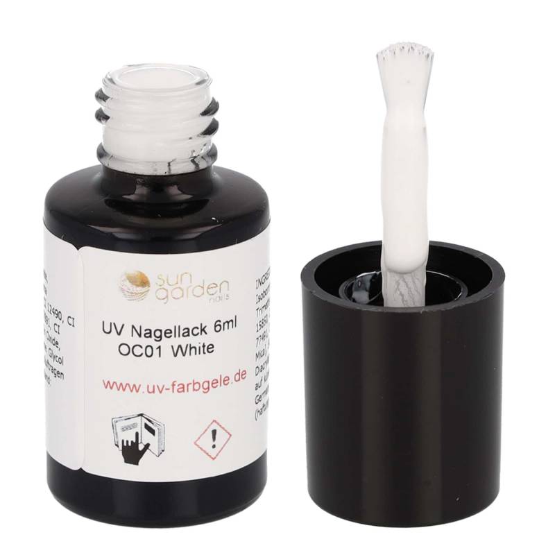 Sun Garden Nails UV Nagellack 6ml - One Coat Line - schwarz & weiß Töne Exklusive Angebote