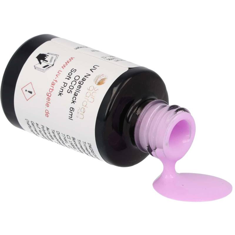 Sun Garden Nails UV Nagellack 6ml - One Coat Line - rosa & pink Töne Große Rabatte
