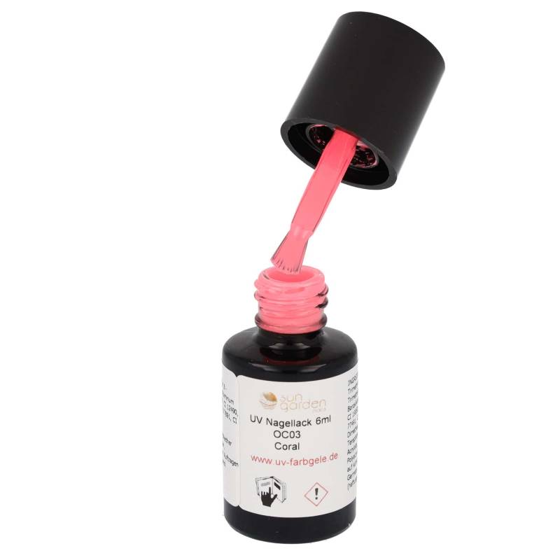 Sun Garden Nails UV Nagellack 6ml - One Coat Line - rot & orange Töne Saisonale Angebote