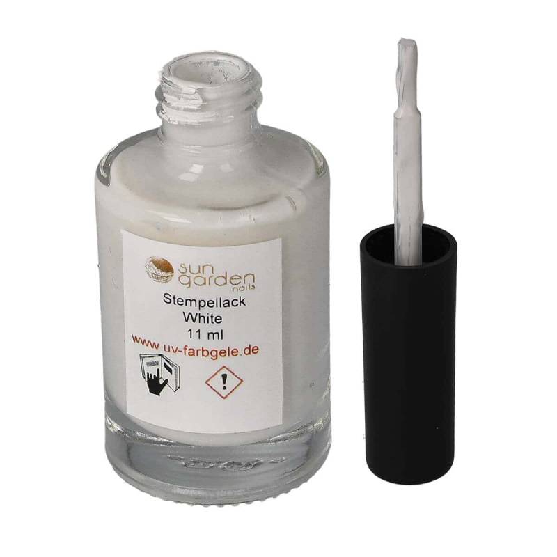 Sun Garden Nails 11ml Stempellack - Weiß Tägliche Deals