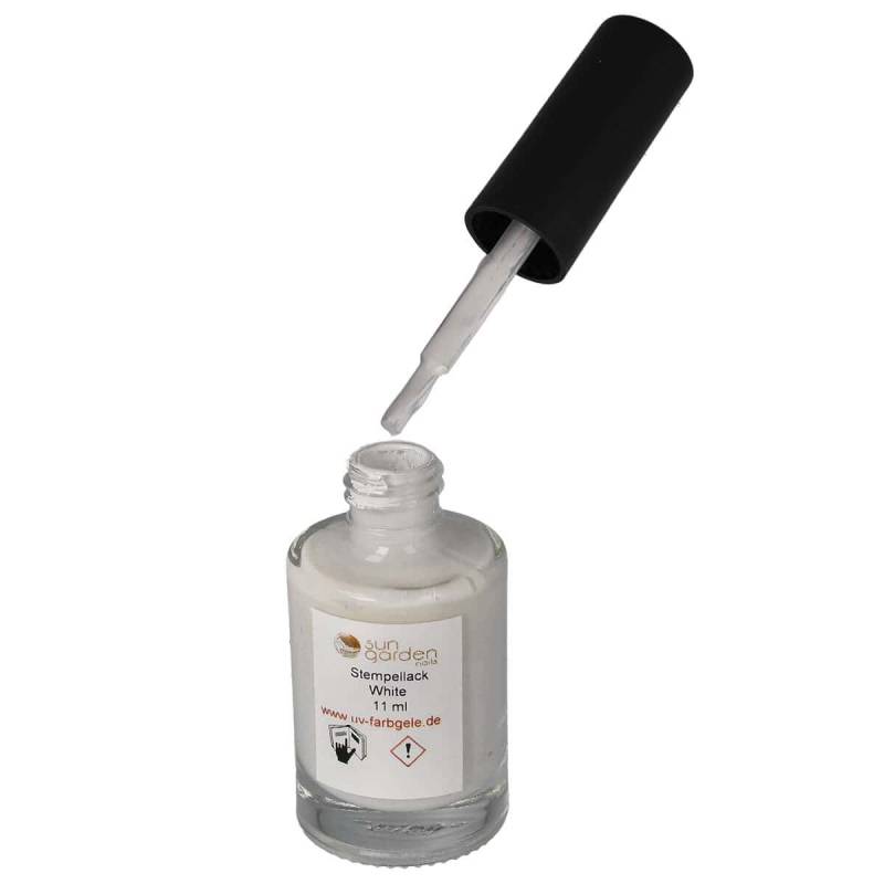 Sun Garden Nails 11ml Stempellack - Weiß Tägliche Deals