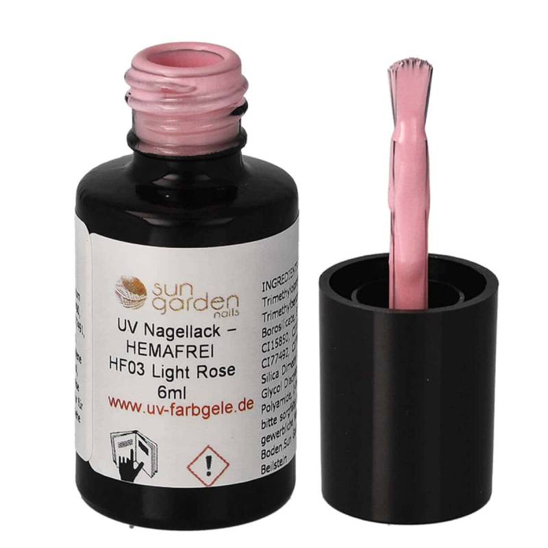 Sun Garden Nails UV Nagellack 6ml - HEMA-FREI - Pink & Lila Töne VIP-Rabatte