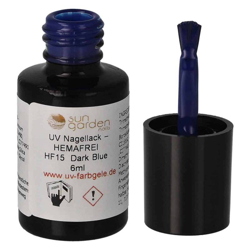 Sun Garden Nails UV Nagellack 6ml - HEMA-FREI - Blau Töne JETZT KAUFEN