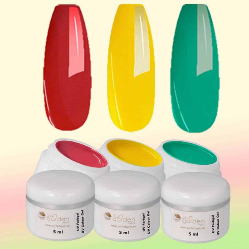 Sun Garden Nails UV Gel Starterset - MARYLAND - Nail Set Bis zu 55% Rabatt