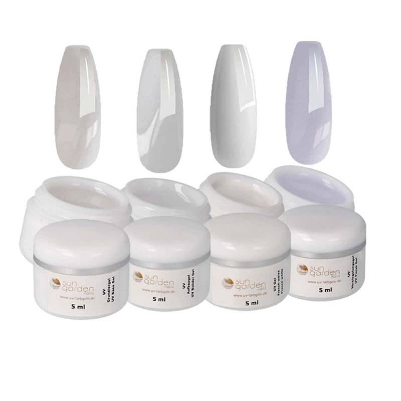 Sun Garden Nails UV Gel Starterset - FARBGELE - Nagelstudio Set Super Rabatt