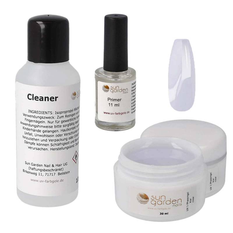 Sun Garden Nails UV Gel Starterset - PHASE ONE - Nail Set Kostenloser Versand international