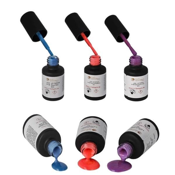 Sun Garden Nails UV Nagellack Gel Set + UV GERÄT - DIY Nagelset 50% Rabatt für begrenzte Zeit