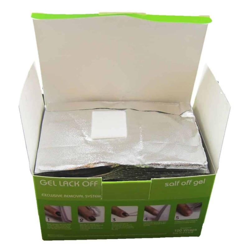 Sun Garden Nails UV Nagellackentferner Pads 100 Stück Sonderangebot