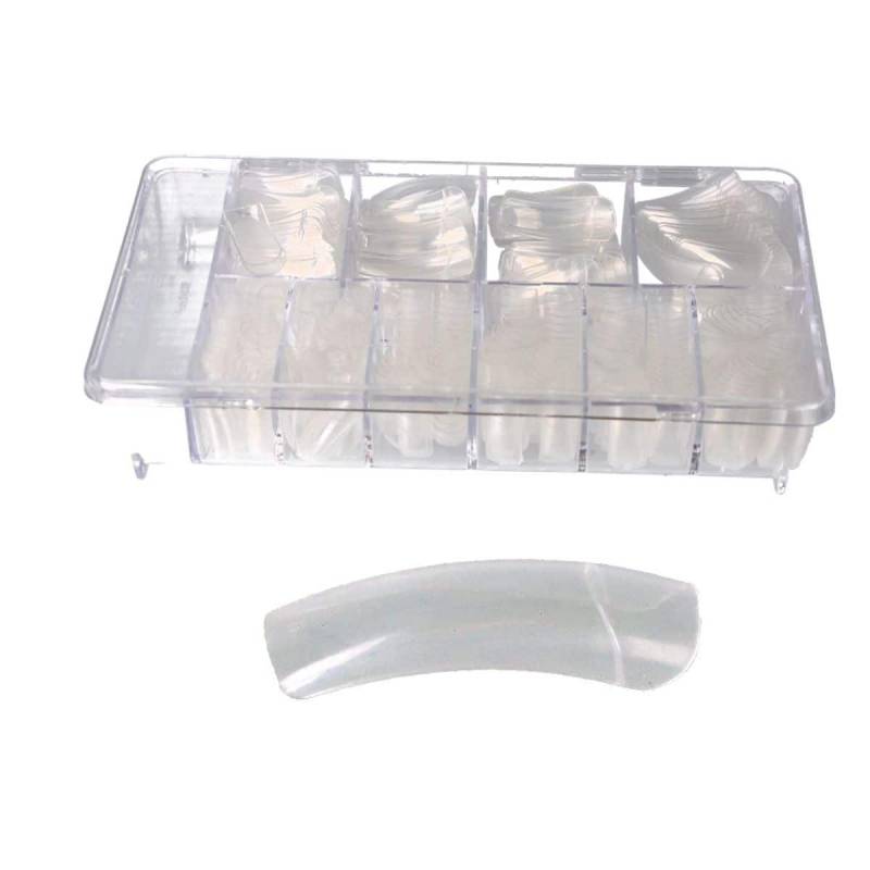 Sun Garden Nails Nageltips - Nail Tips A 500 Transparent in Tipbox Preisnachlass