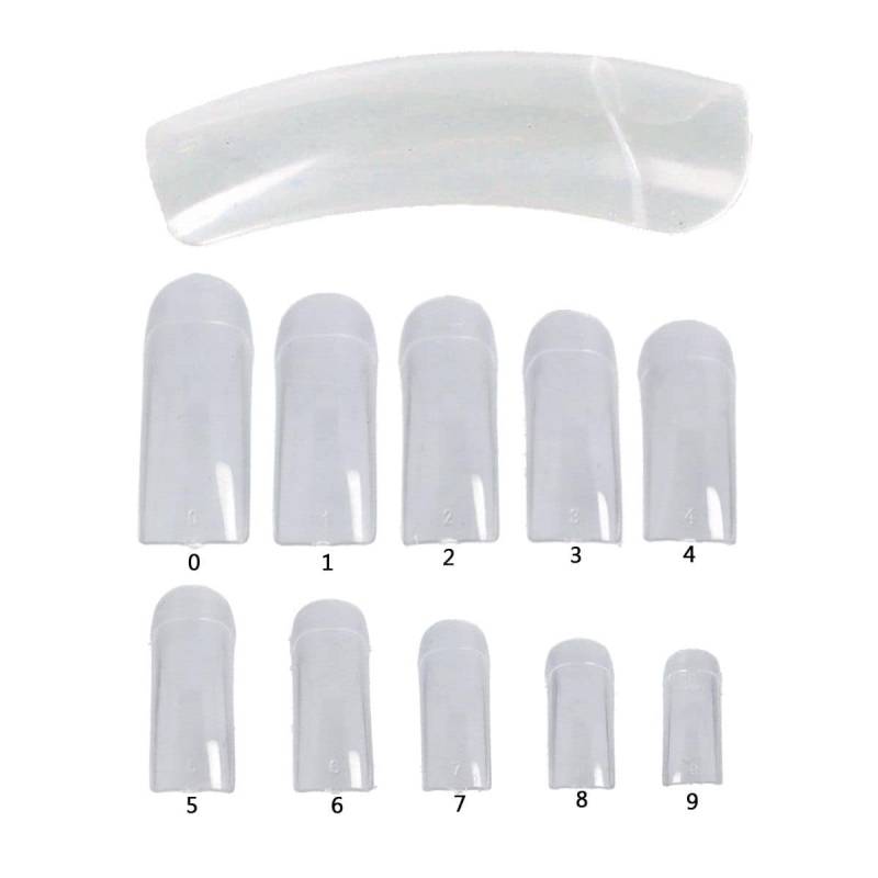 Sun Garden Nails Nageltips - Nail Tips A 500 Transparent in Tipbox Preisnachlass