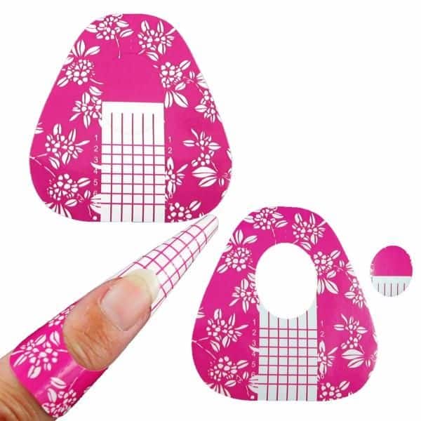Sun Garden Nails Nagelschablonen oval pink 500 Stück FO-20 Black Friday