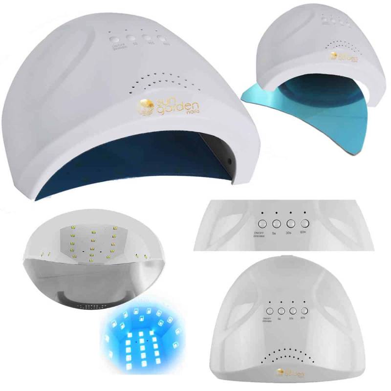 Sun Garden Nails UV Nagellack Gel - SET 2 + UV Aufbaugel Transparent Nur noch ein Tag übrig