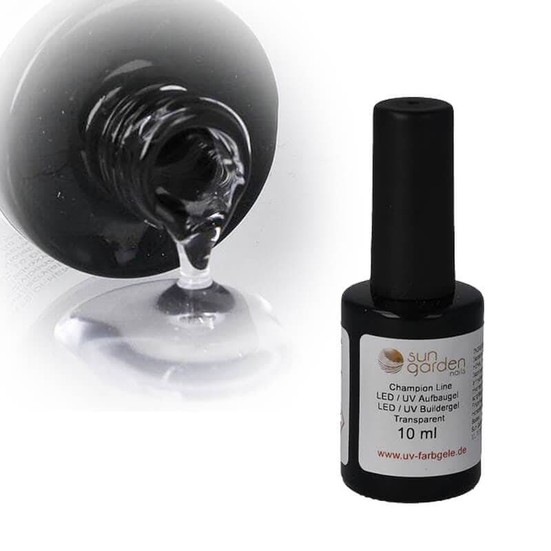Sun Garden Nails UV Nagellack Gel - SET 2 + UV Aufbaugel Transparent Nur noch ein Tag übrig