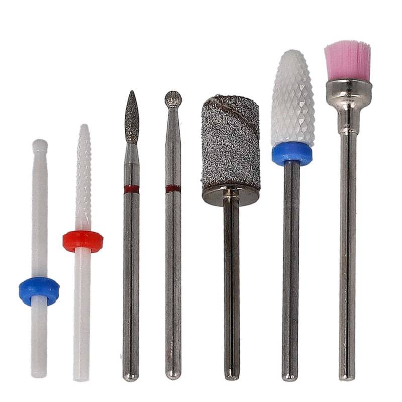 Sun Garden Nails 7tlg. Bit Set Nagel Fräser Aufsätze - Set 4 Clearance-Verkauf