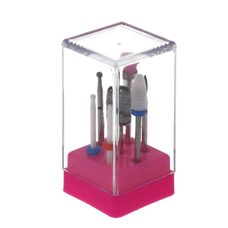 Sun Garden Nails 7tlg. Bit Set Nagel Fräser Aufsätze - Set 4 Clearance-Verkauf