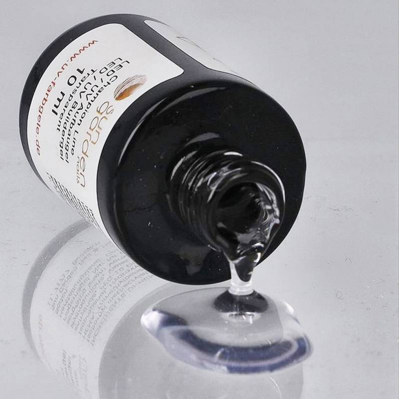 Sun Garden Nails 10ml UV Aufbaugel Transparent - Pinselflasche Auslauf