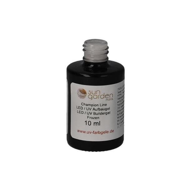 Sun Garden Nails 10ml UV Aufbaugel Frozen - Pinselflasche Schlussverkauf