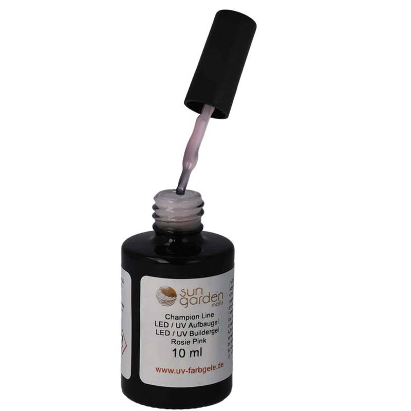 Sun Garden Nails 10ml UV Aufbaugel Rosie Pink - Pinselflasche Limitierter Zeitrabatt