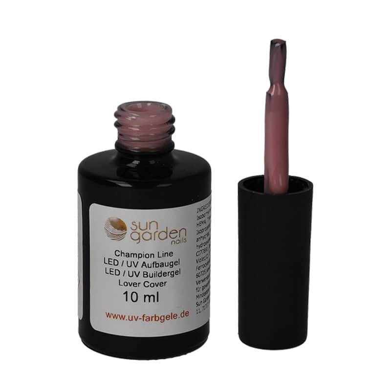 Sun Garden Nails 10ml UV Aufbaugel Lover Cover - Pinselflasche Fabrik Onlineshop