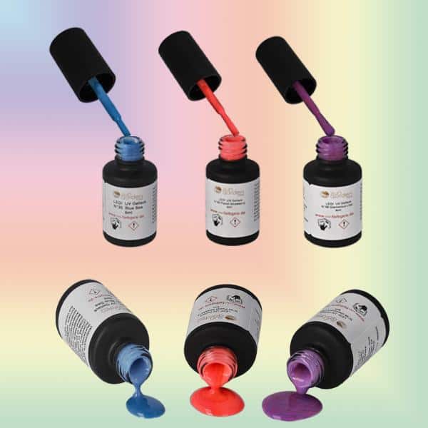 Sun Garden Nails UV Nagellack Gel + Nail Art Zubehör Set SUPREME Versandkostenfrei
