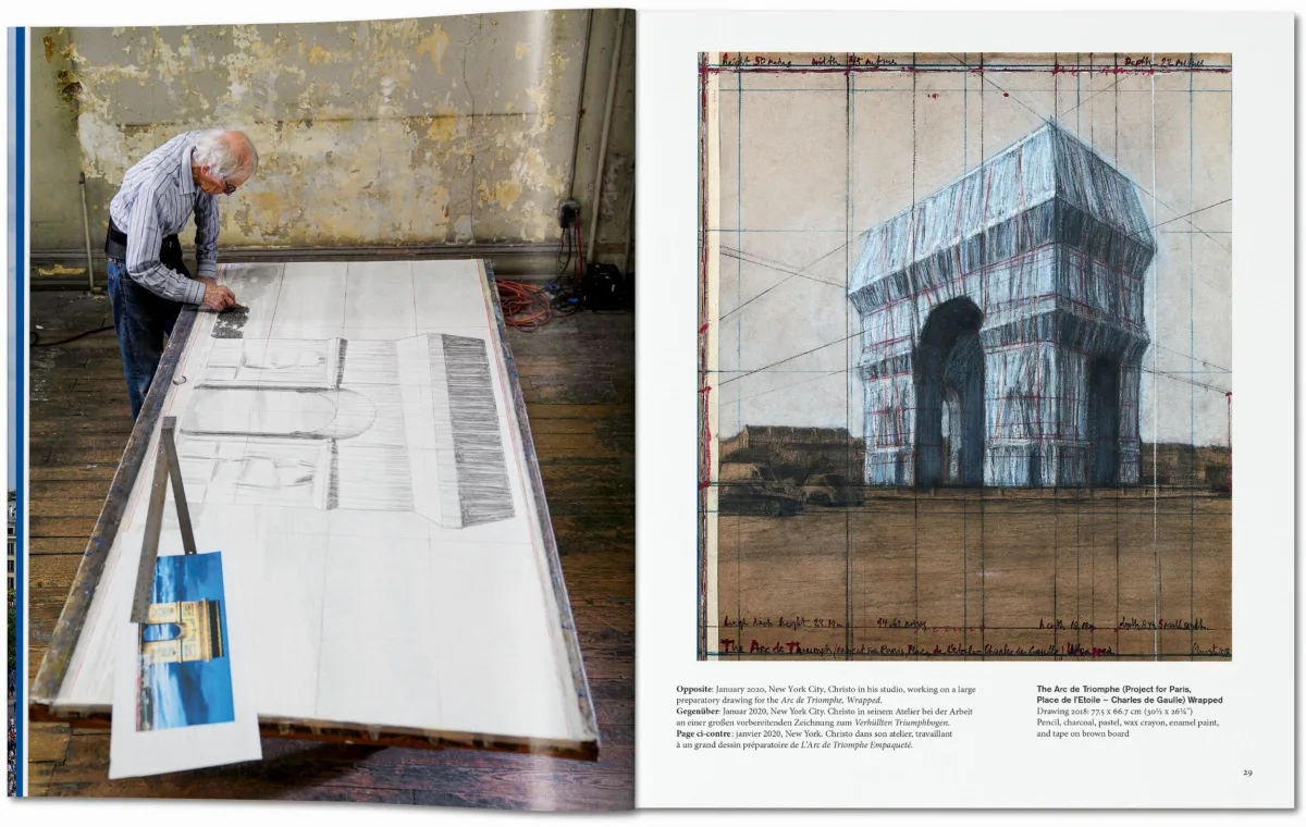 TASCHEN Christo and Jeanne-Claude. L’Arc de Triomphe, Wrapped Online