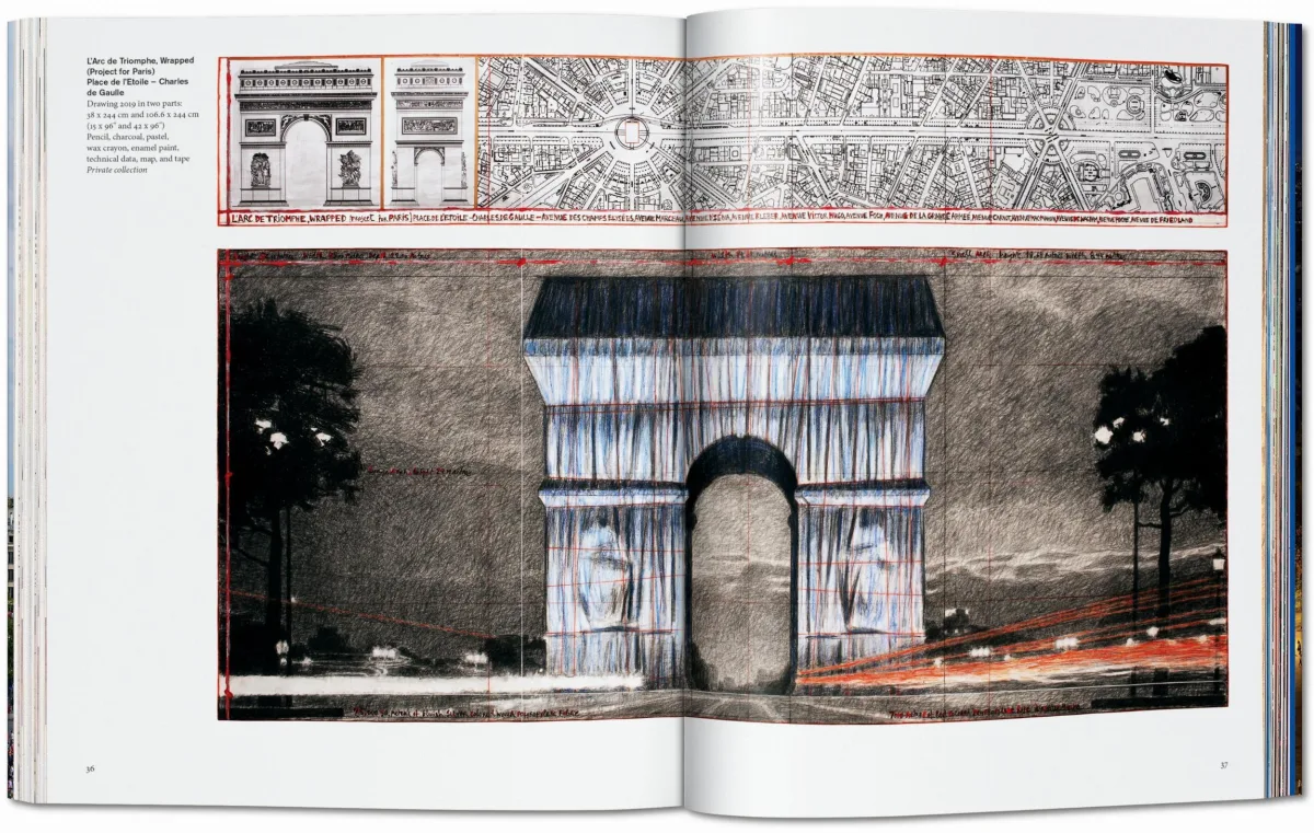 TASCHEN Christo and Jeanne-Claude. L’Arc de Triomphe, Wrapped Online
