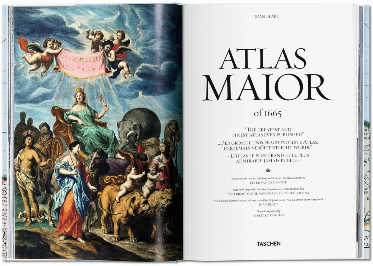 TASCHEN Joan Blaeu. Atlas Maior of 1665 Lagerräumung