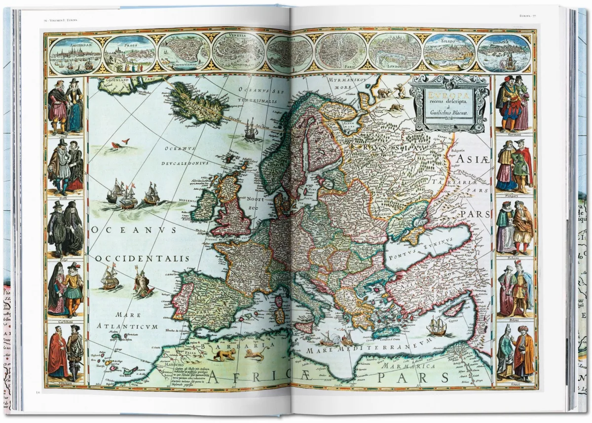 TASCHEN Joan Blaeu. Atlas Maior of 1665 Lagerräumung