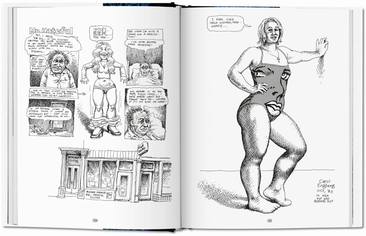 TASCHEN Robert Crumb. Sketchbook Vol. 4. 1982–1989 Begrenzte Freigabe