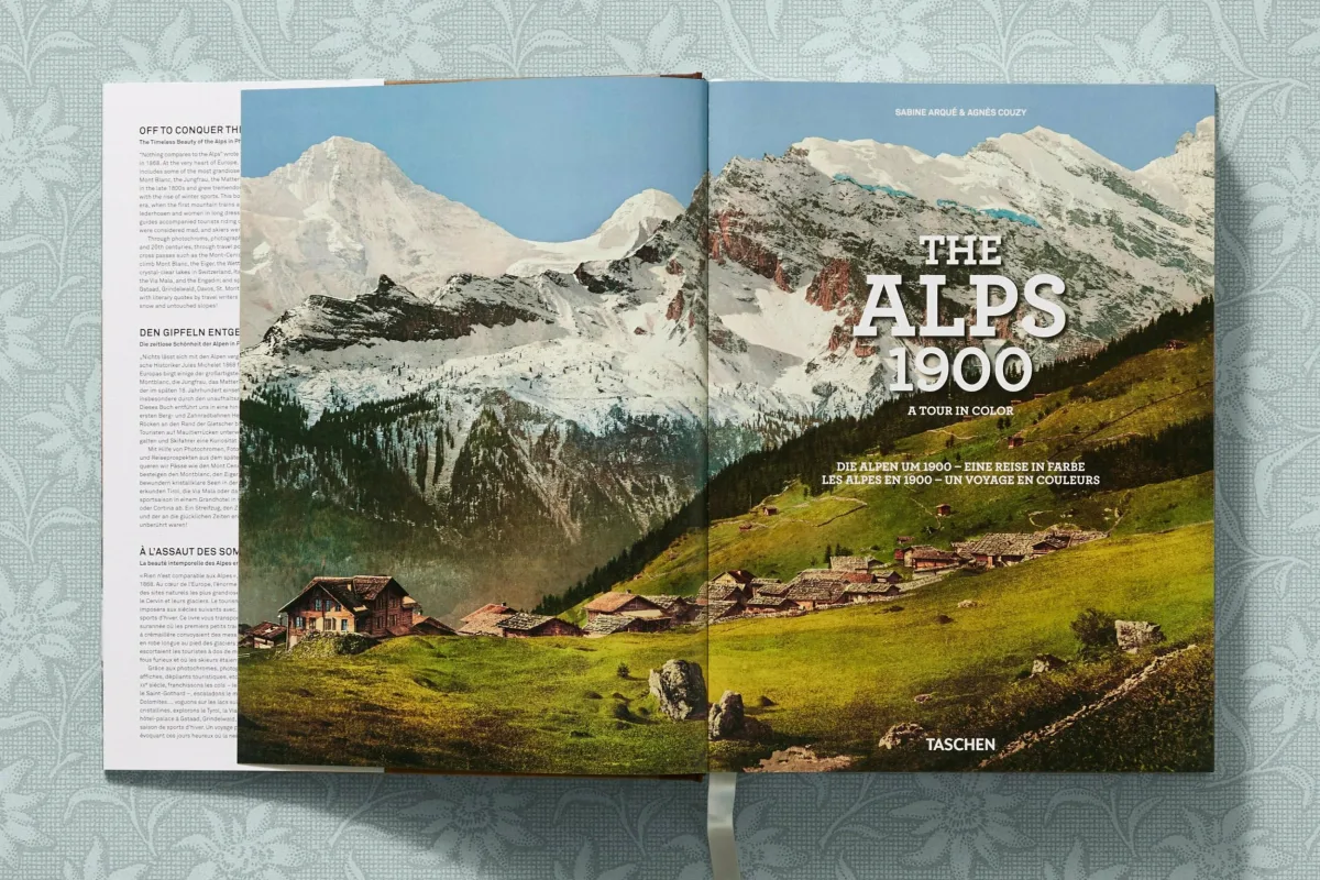 TASCHEN The Alps 1900. A Portrait in Color 2025
