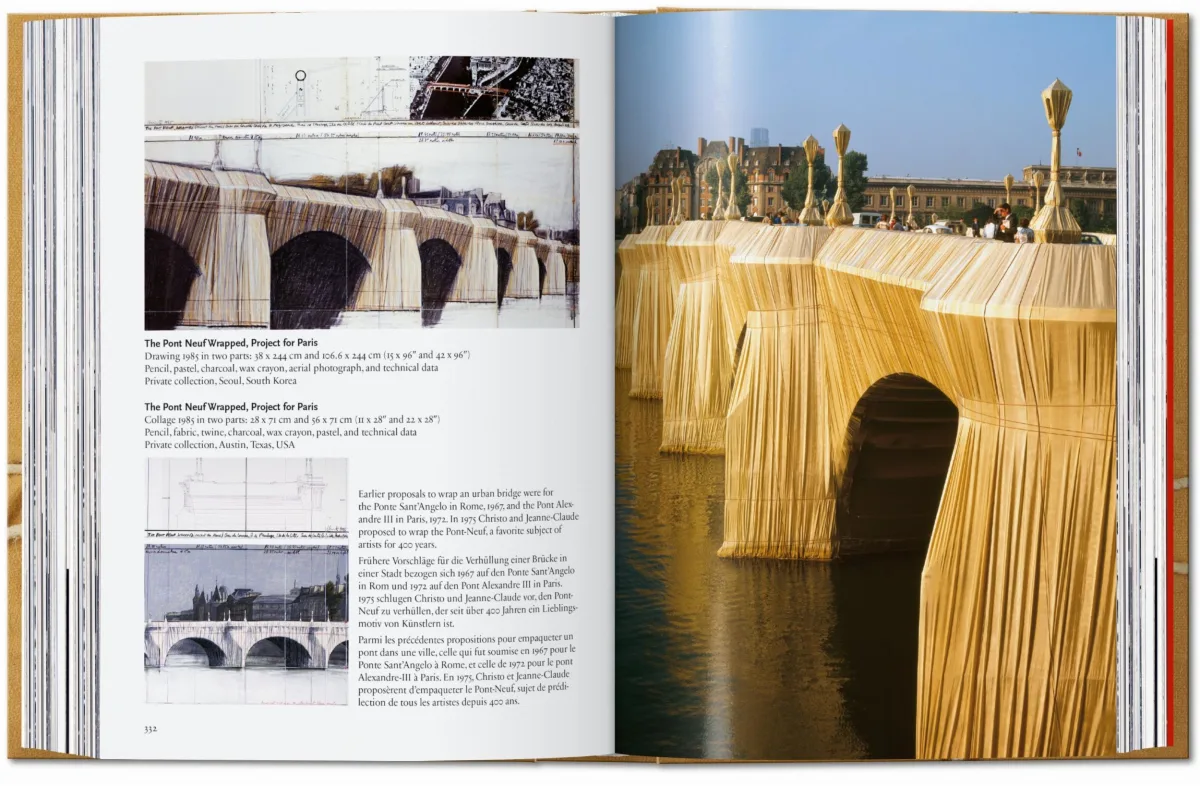 TASCHEN Christo and Jeanne-Claude. 40th Anniversary Edition Bestseller