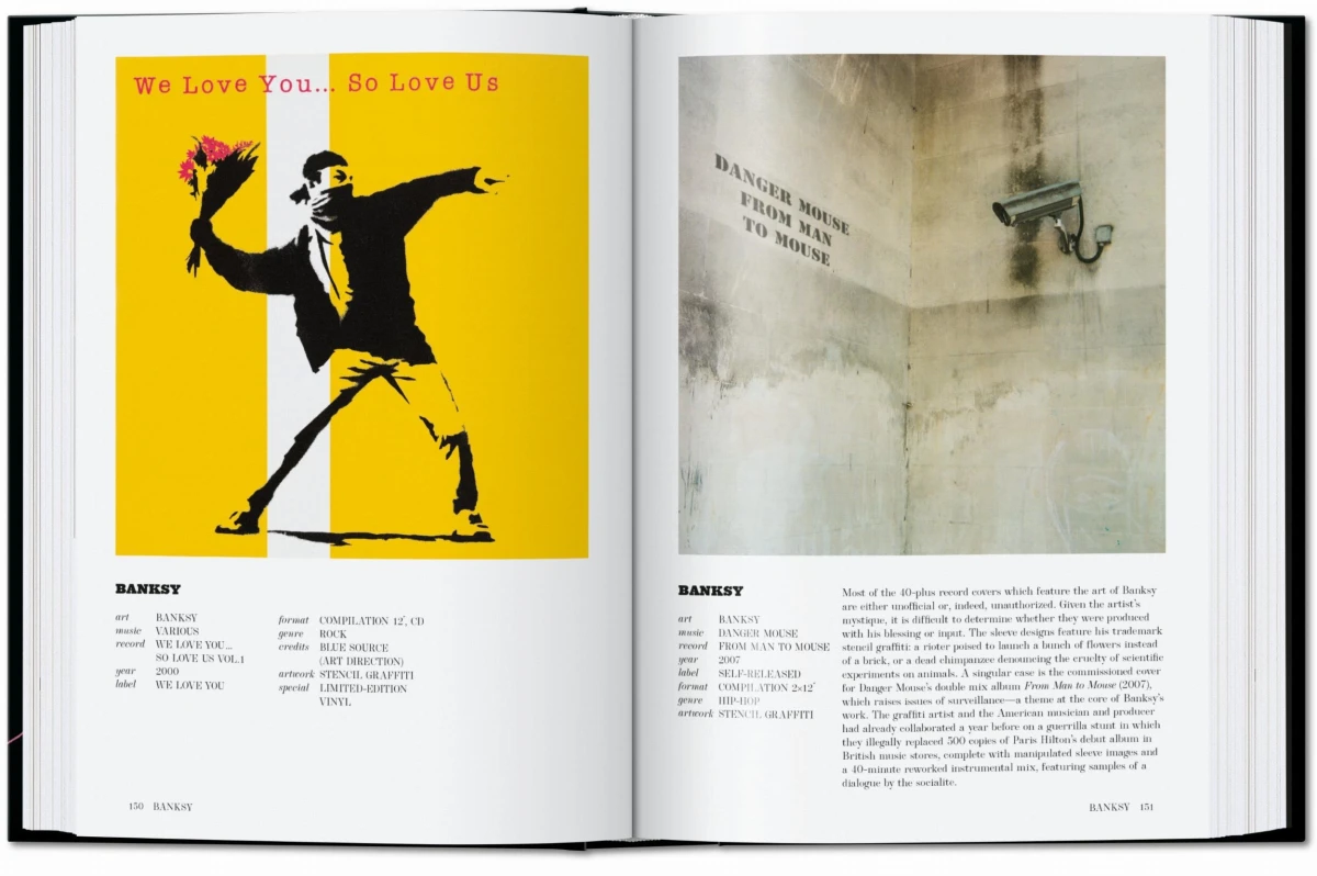 TASCHEN Art Record Covers. 40th Ed Riesige Ersparnisse