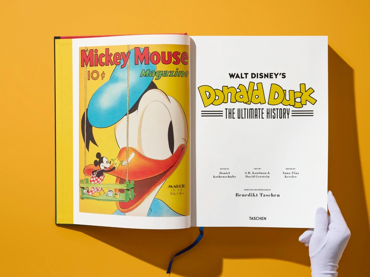 TASCHEN Walt Disney's Donald Duck. The Ultimate History Vierteljährliche Förderung