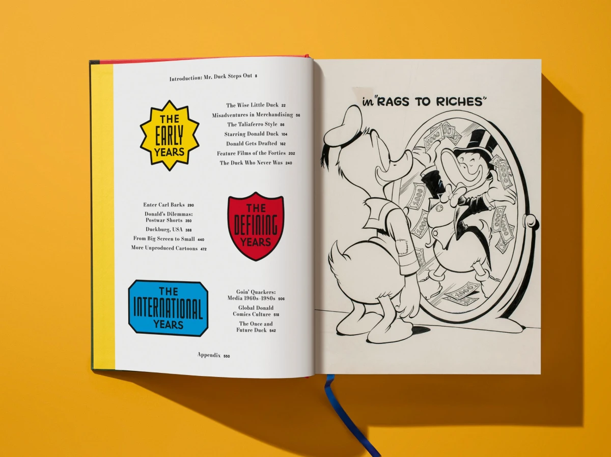 TASCHEN Walt Disney's Donald Duck. The Ultimate History Vierteljährliche Förderung
