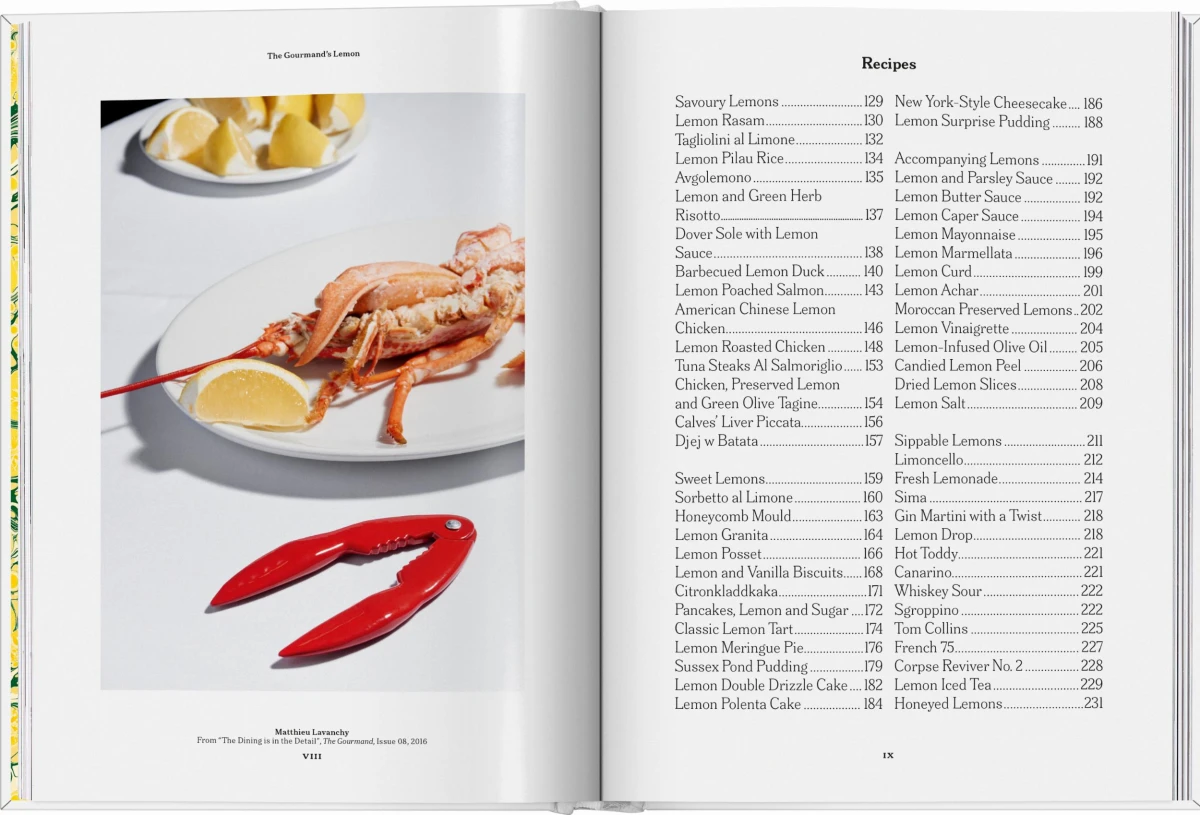 TASCHEN The Gourmand's Lemon. A Collection of Stories and Recipes Saisonschlussverkauf