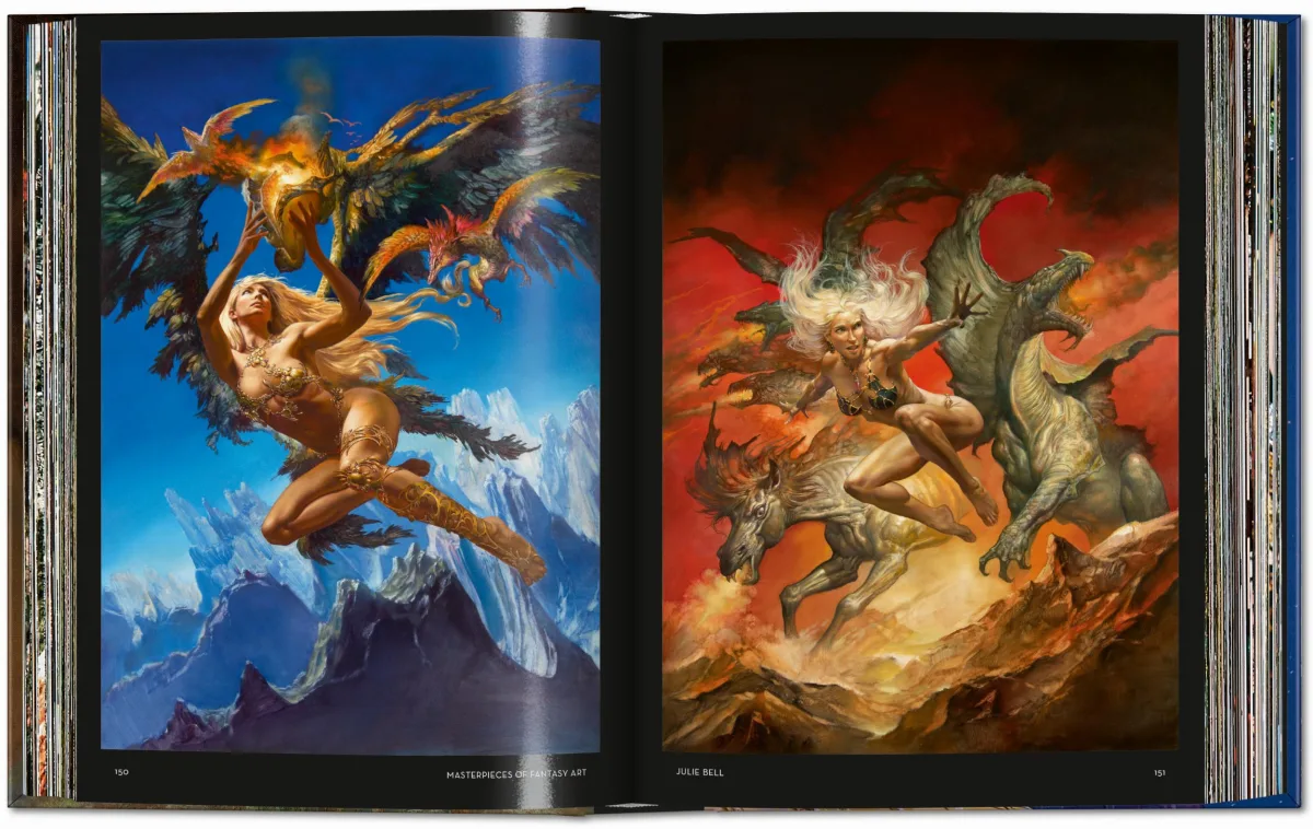 TASCHEN Masterpieces of Fantasy Art. 40th Ed 50% Rabatt mit kostenlosem Versand