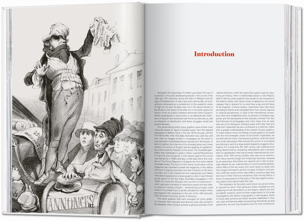 TASCHEN History of Press Graphics. 1819–1921 Zeitbegrenzte Promotion