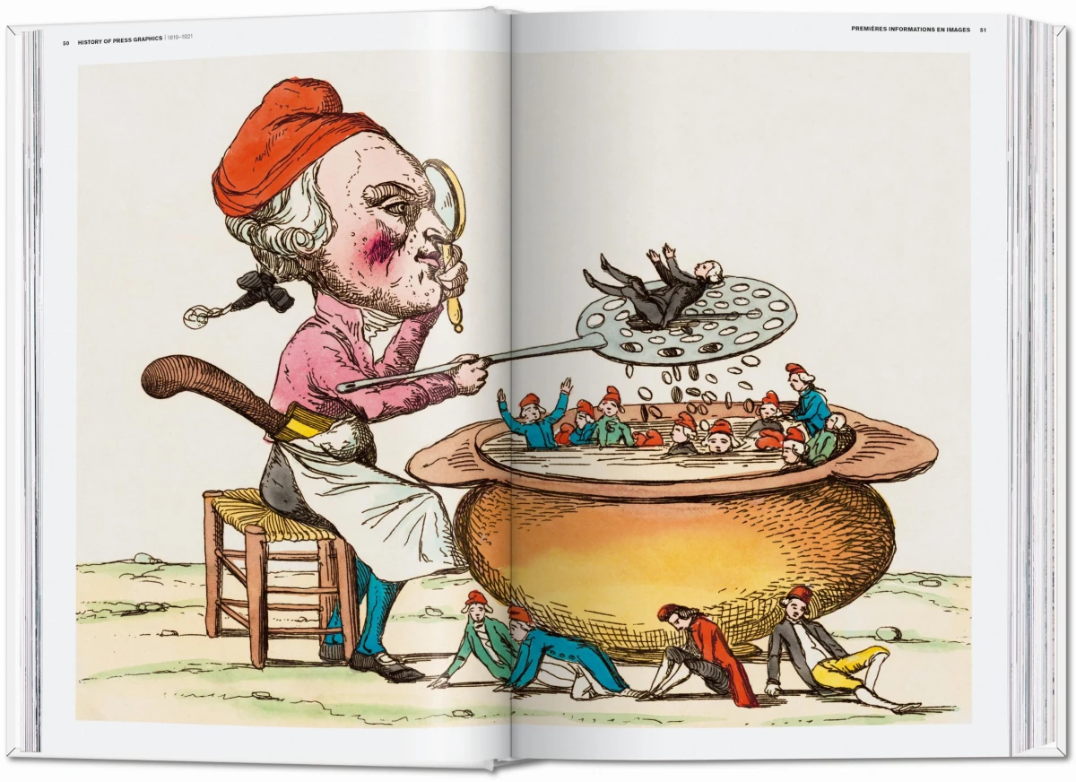 TASCHEN History of Press Graphics. 1819–1921 Zeitbegrenzte Promotion