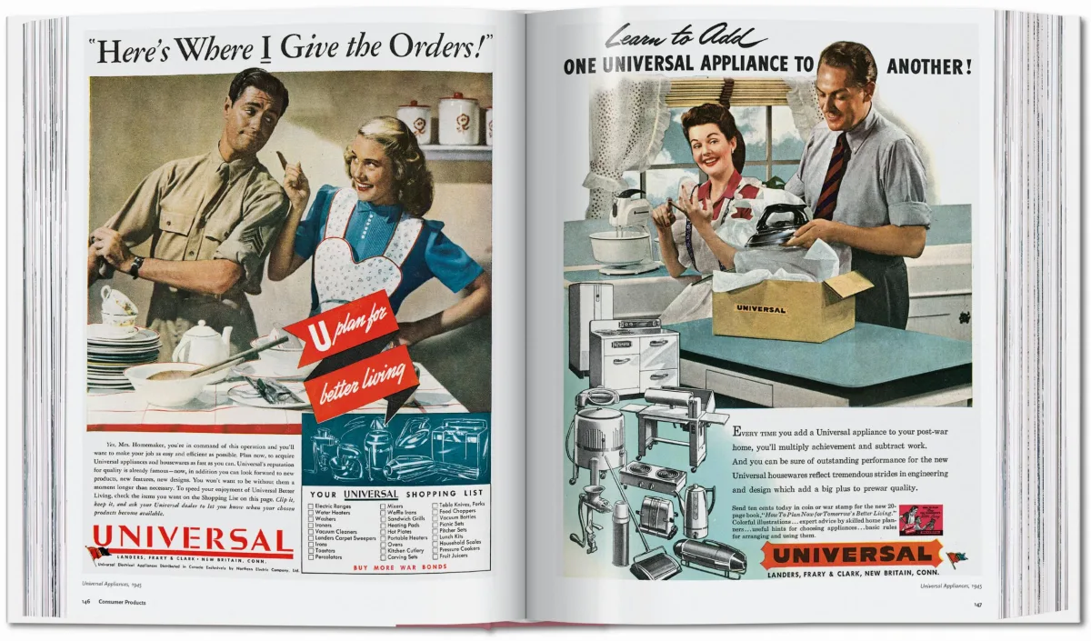TASCHEN All-American Ads of the 40s Bis zu 55% Rabatt