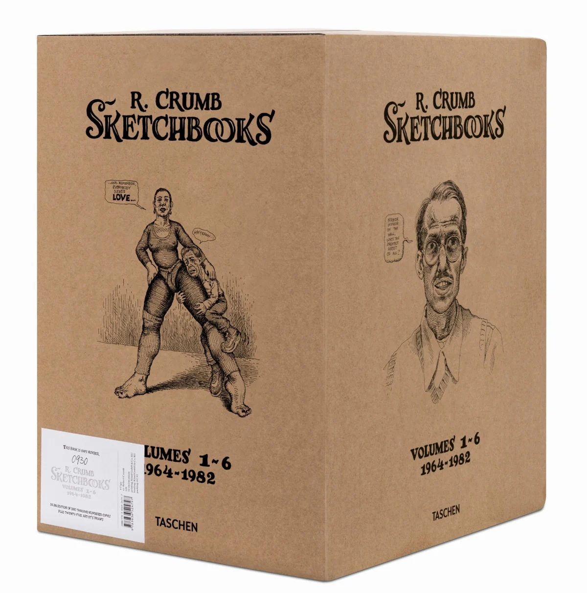 TASCHEN Robert Crumb. Sketchbooks 1964-1982 50% Rabatt mit kostenlosem Versand