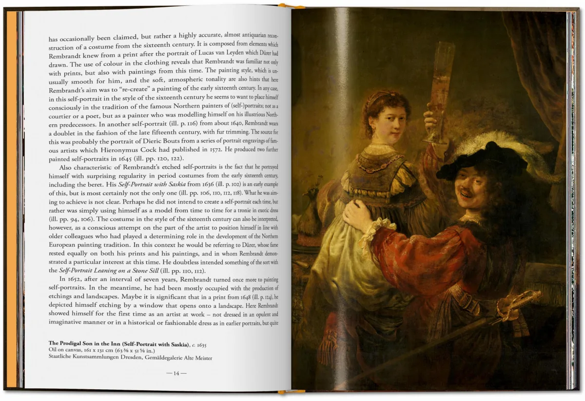 TASCHEN Rembrandt. The Complete Self-Portraits Begrenzt auf 3 Tage