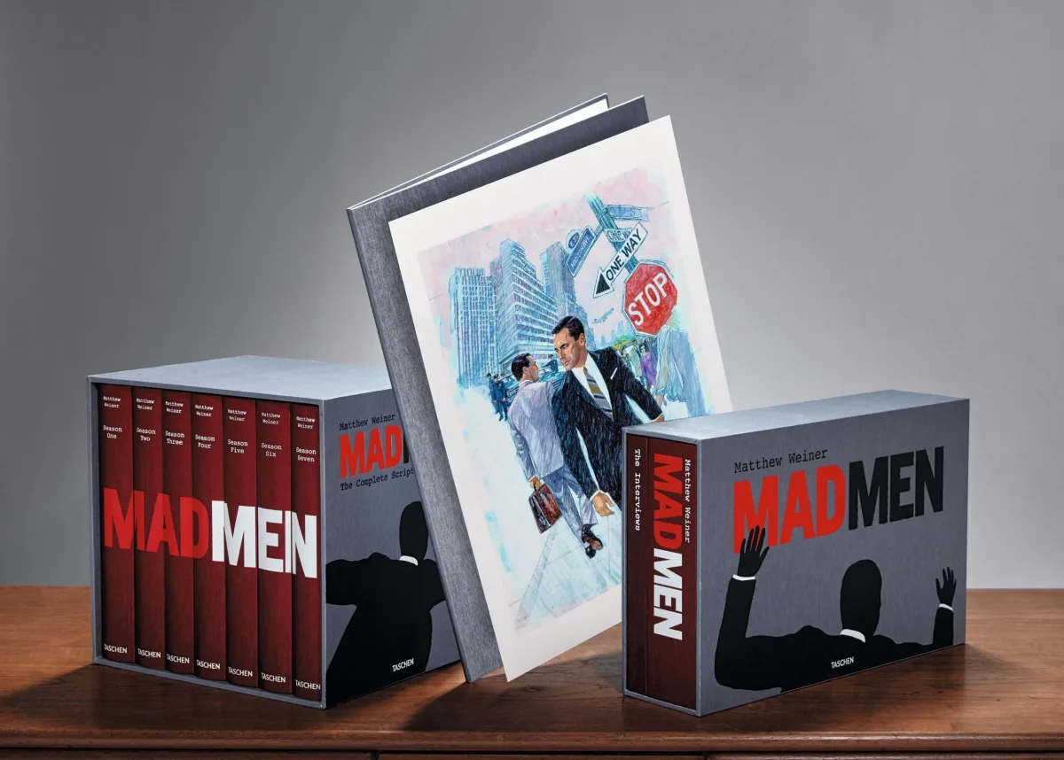 TASCHEN Matthew Weiner. Mad Men. Art Edition No. 1–500. Script Edition Outlet