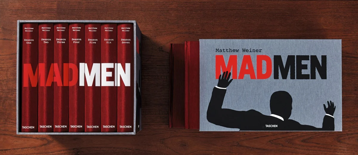 TASCHEN Matthew Weiner. Mad Men. Art Edition No. 1–500. Script Edition Outlet