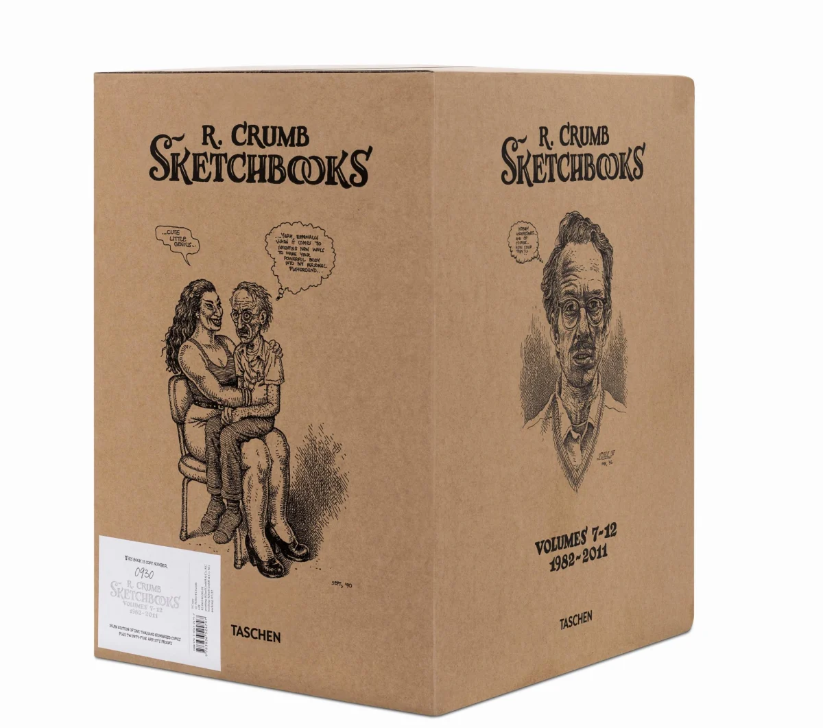 TASCHEN Robert Crumb. Sketchbooks 1982-2011 Großer Ausverkauf